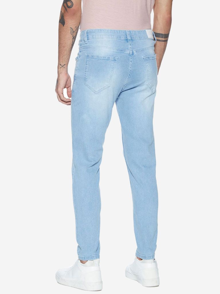 Nuon Light Blue Slim - Fit Mid - Rise Jeans