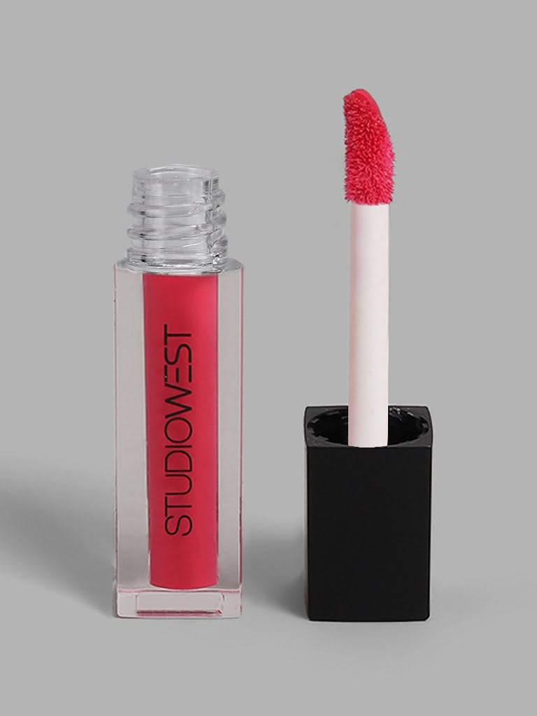 Studiowest Pink Matte Liquid Lip Gloss - 1 ml