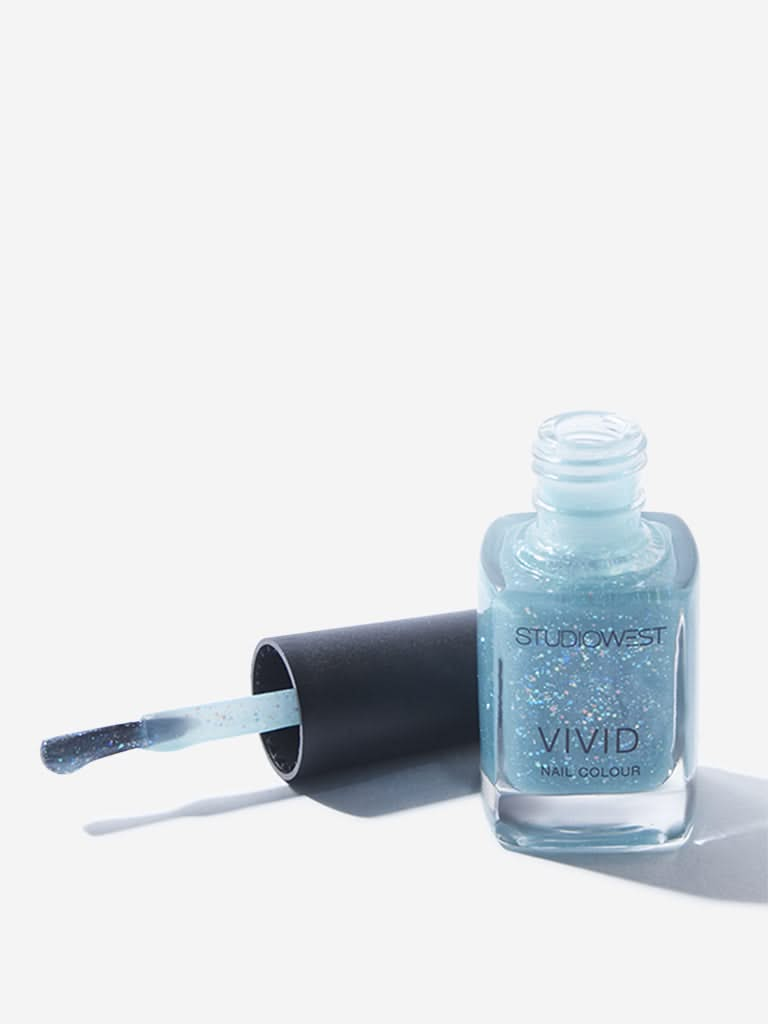 Studiowest Blue Vivid Shimmer BL03 Nail Colour - 9 ML