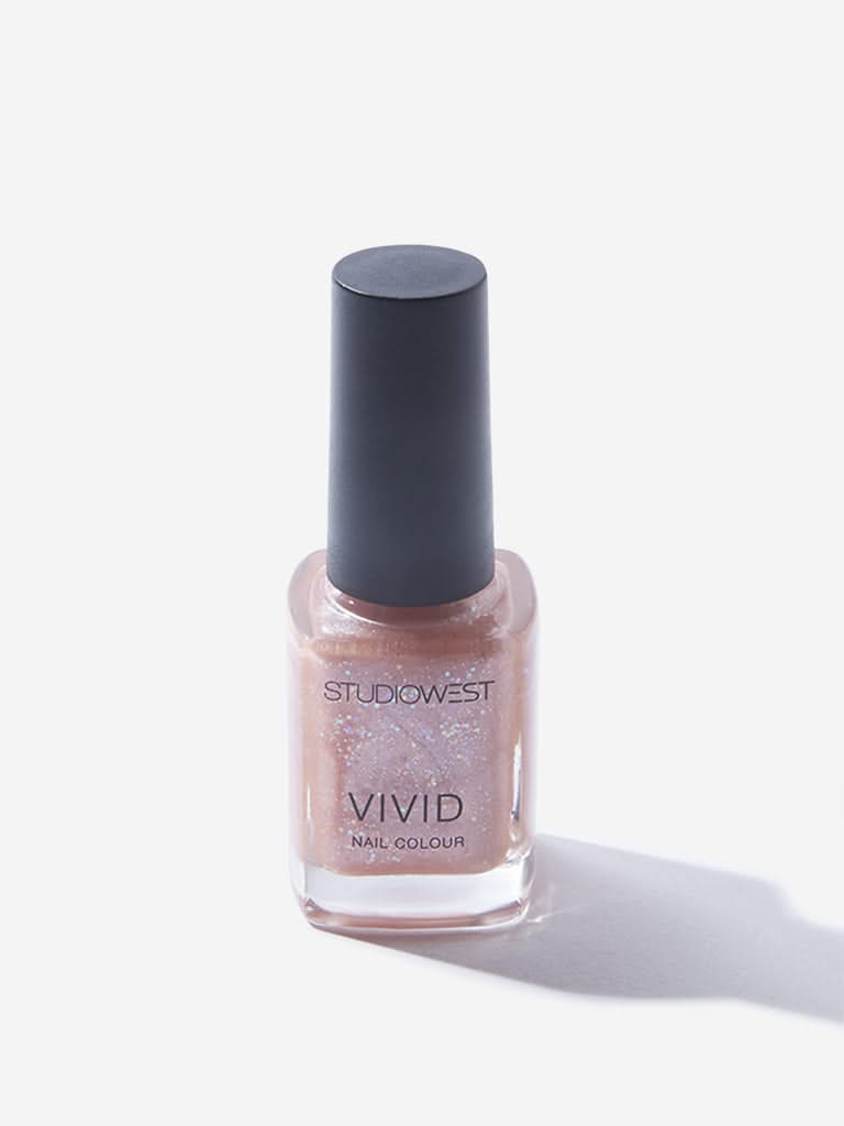 Studiowest Orange Vivid Shimmer O03 Nail Colour - 9 ML