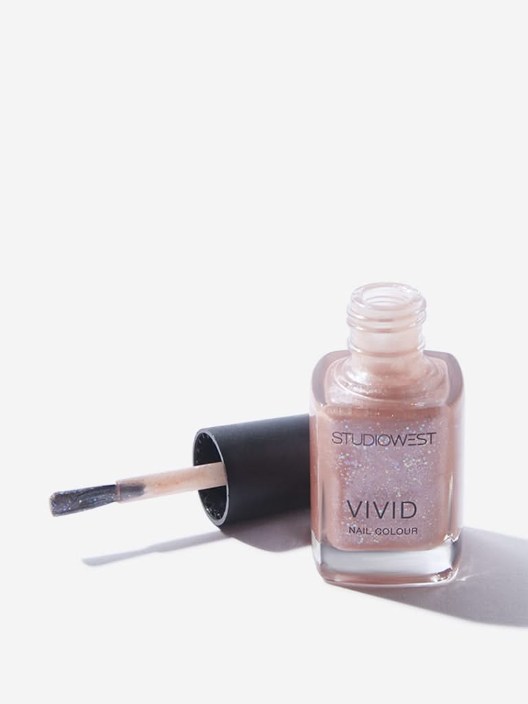 Studiowest Orange Vivid Shimmer O03 Nail Colour - 9 ML