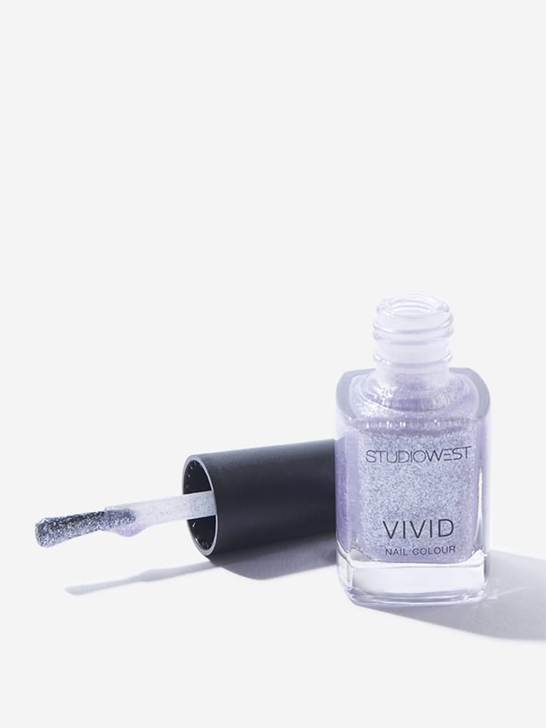 Studiowest Purple Vivid Shimmer PR03 Nail Colour - 9 ML