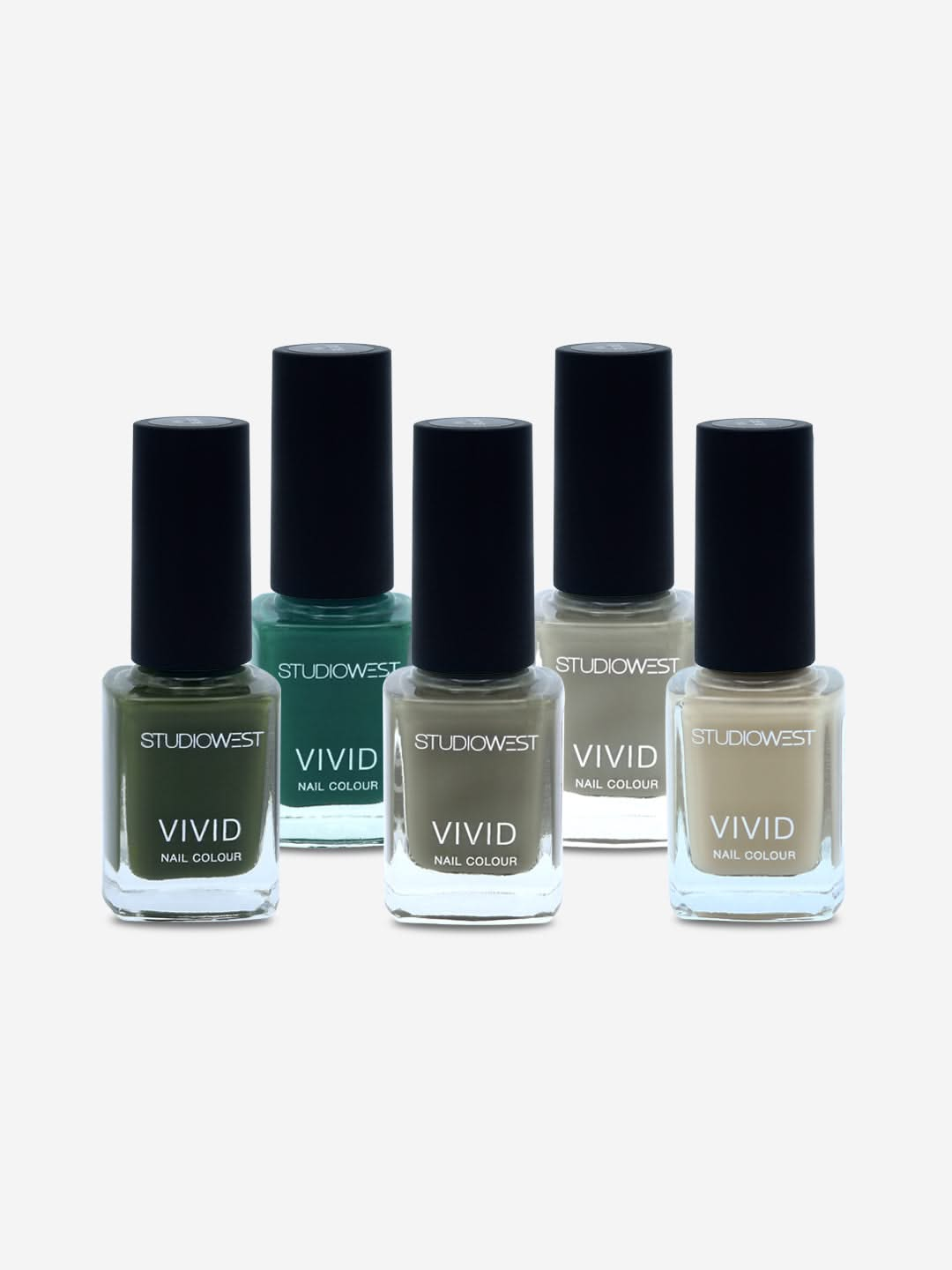 Studiowest Vivid Creme Nail Colour 01-GR - 9 ml