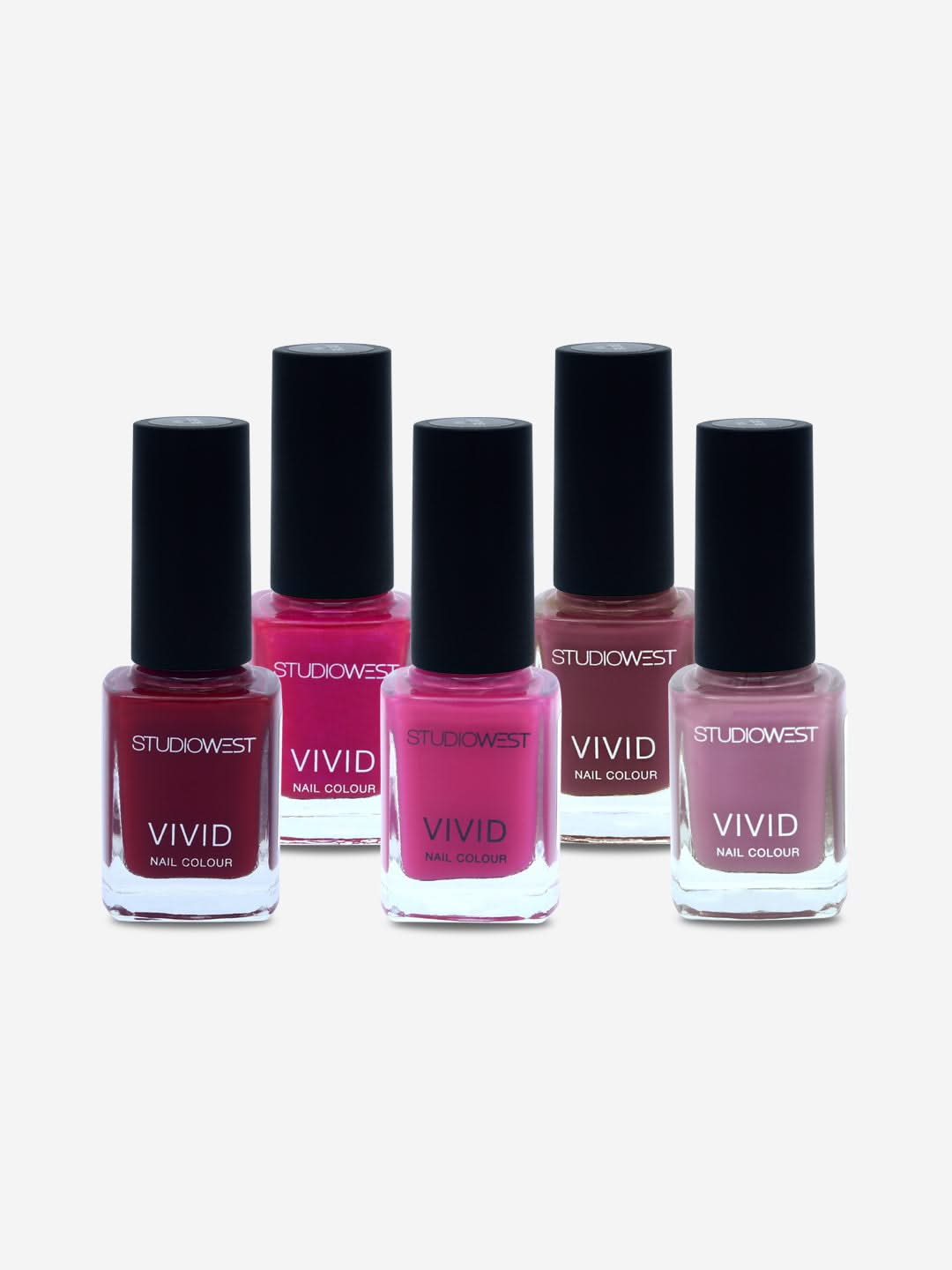 Studiowest Vivid Creme Nail Colour 01-R - 9 ml