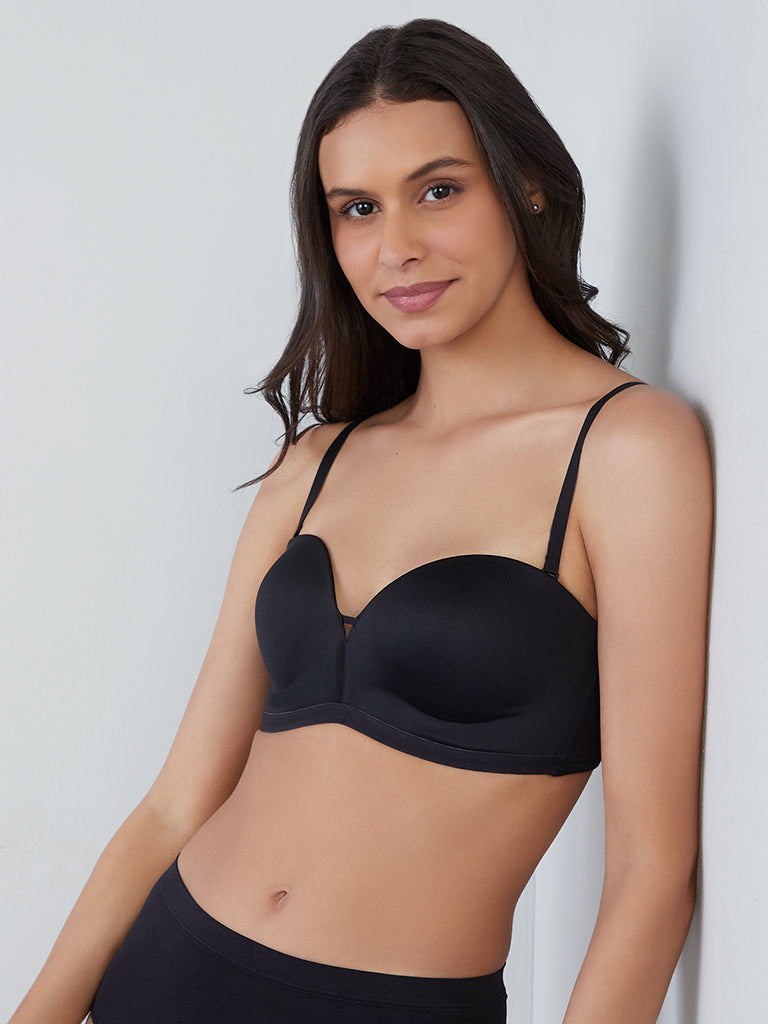 Wunderlove Black Underwired Bra