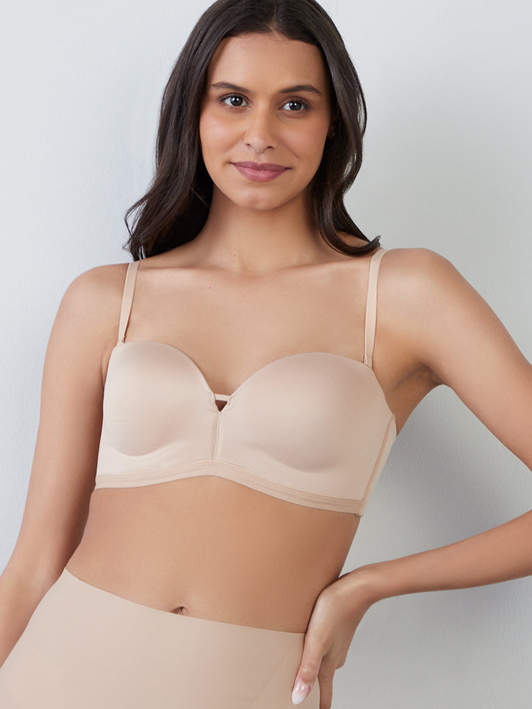 Wunderlove Beige Underwired Bra