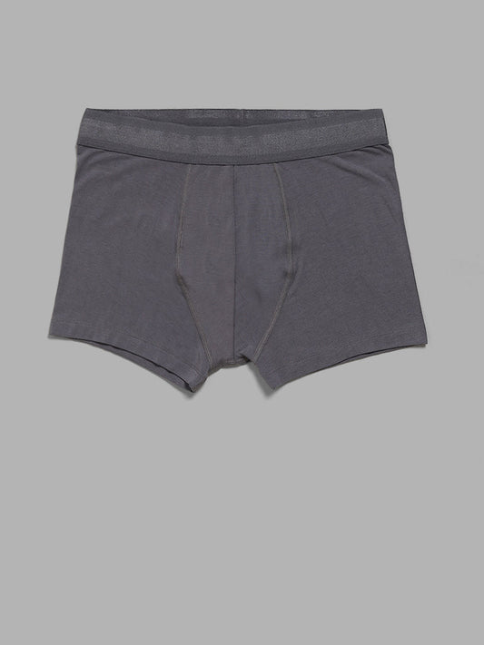 WES Lounge Grey & Green Trunks - Pack of 2