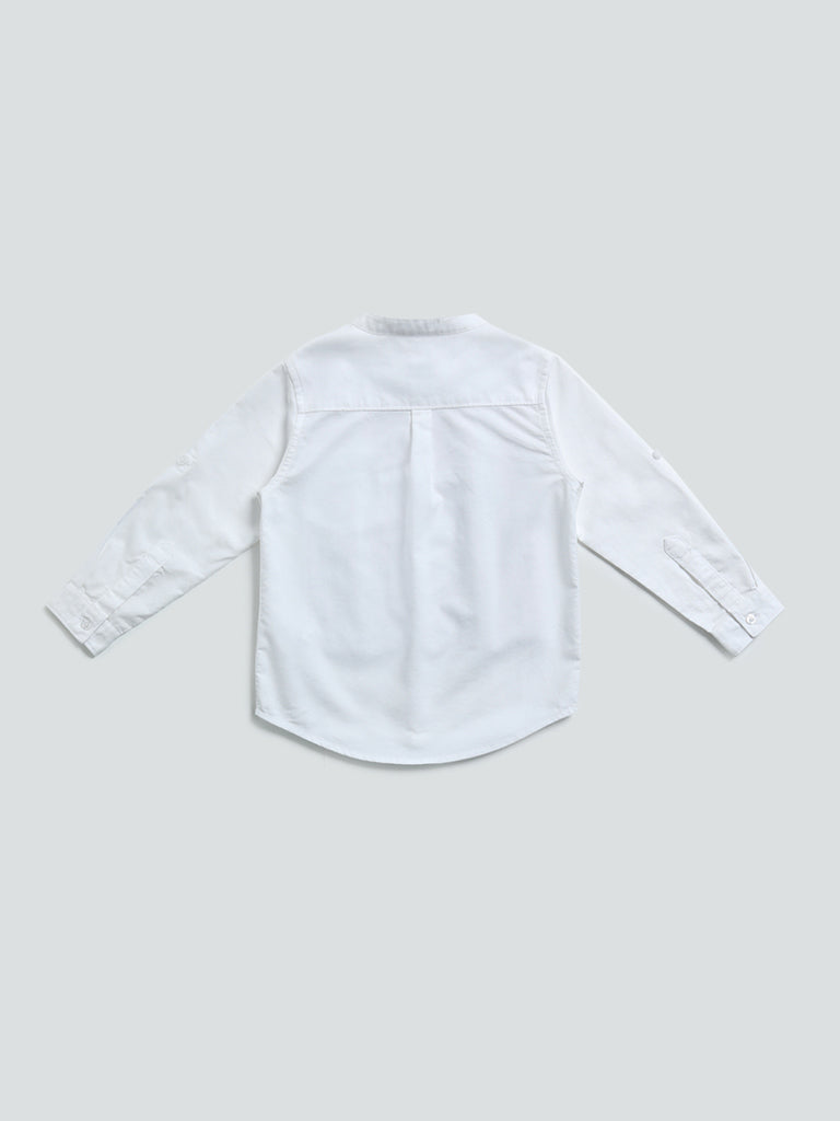 HOP Kids Plain White Shirt