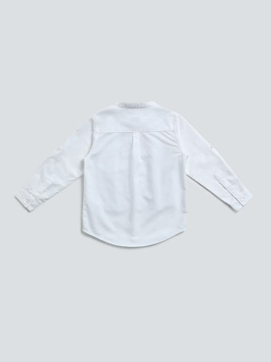 HOP Kids Plain White Shirt