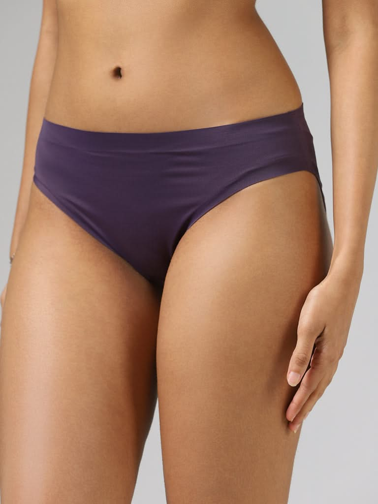 Wunderlove Purple Invisible Brief