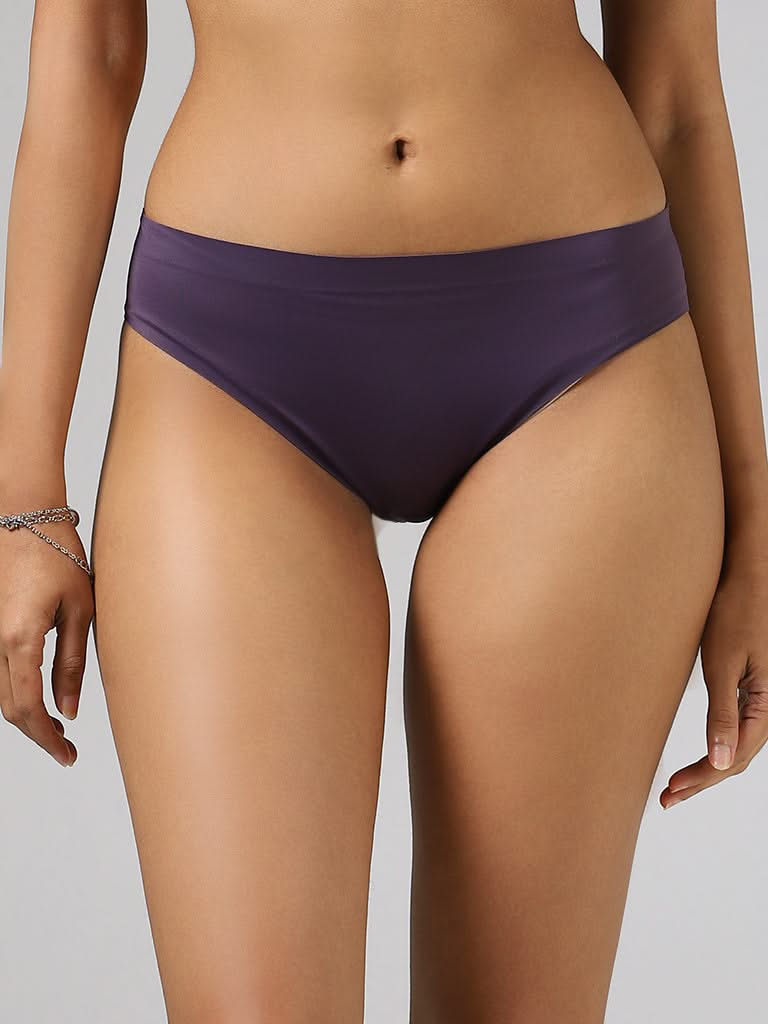 Wunderlove Purple Invisible Brief