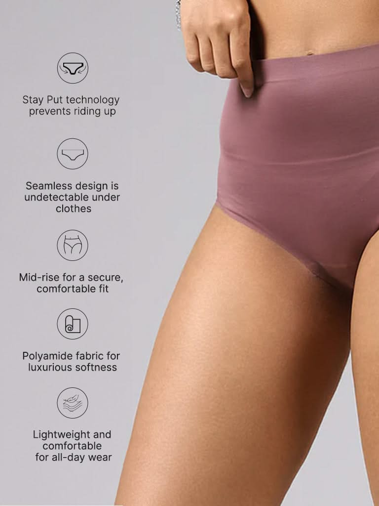 Wunderlove Taupe Invisible Full Brief