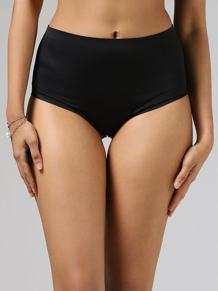 Wunderlove Black Invisible Brief