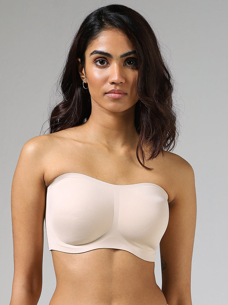 Wunderlove Nude Strapless Bra