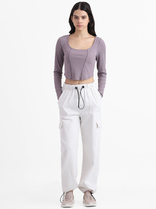 Nuon Iris Slim Fit Crop Top