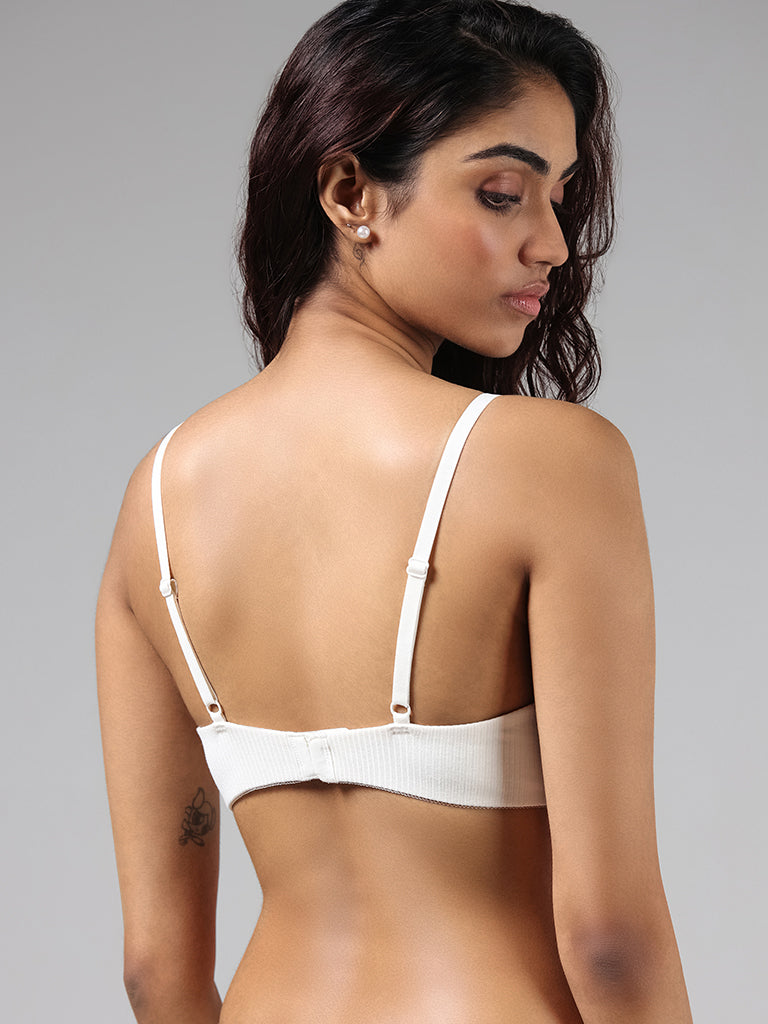 Wunderlove White Lace Bra