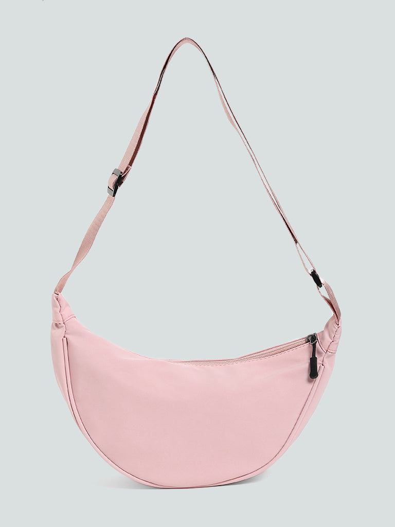 LOV Pink Sling Cross Body Bag