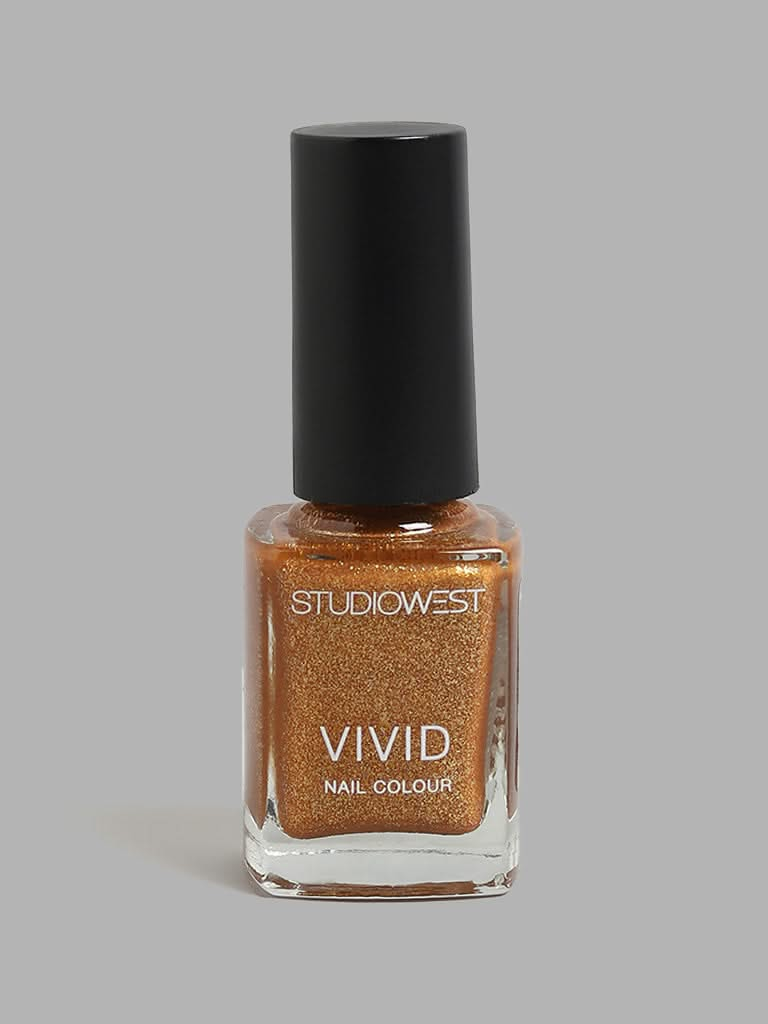 Studiowest Gold Vivid Nail Color Glitter G-51 - 9ml