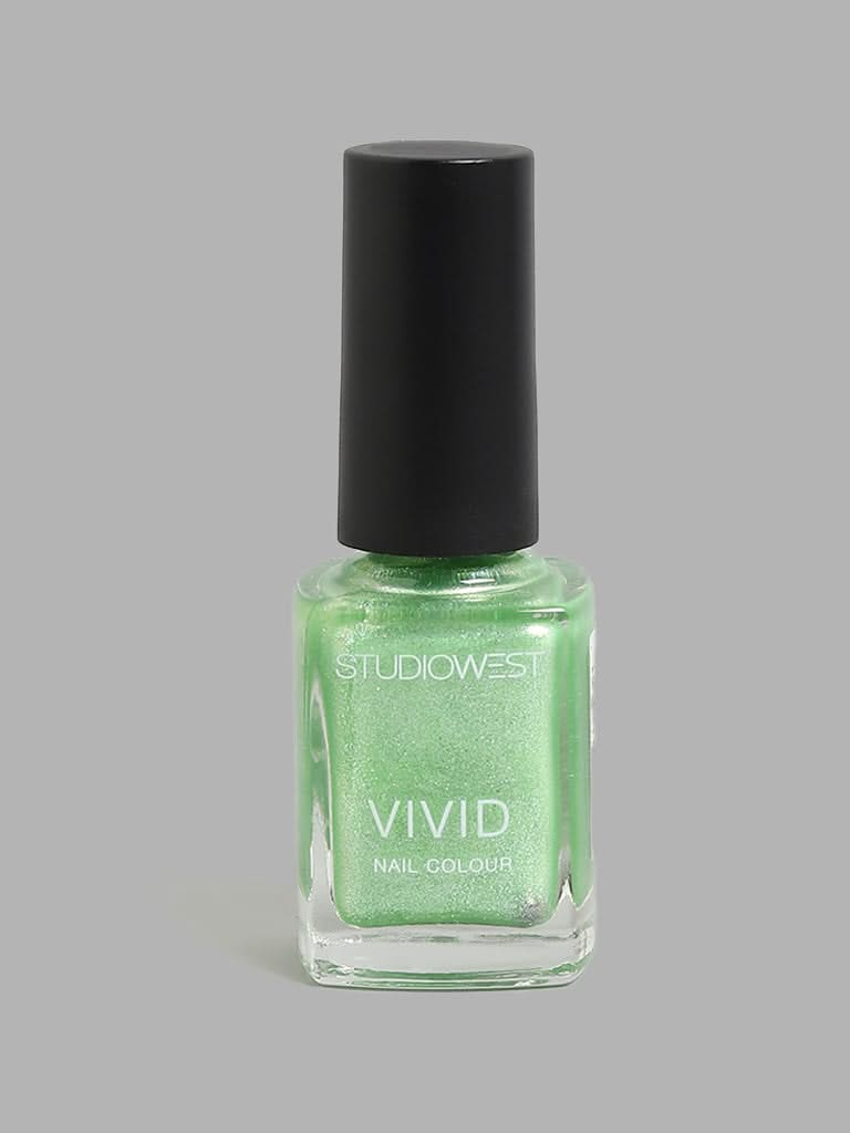 Studiowest Light Green Vivid Nail Color Glitter LGR-51 - 9ml