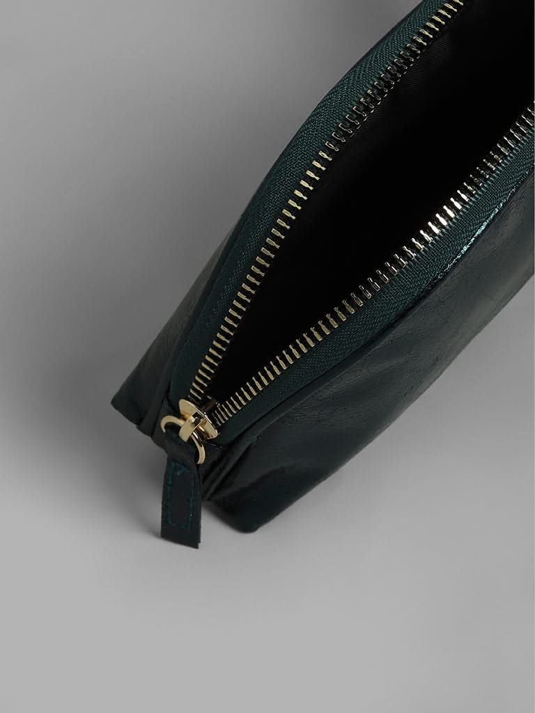 Studiowest Metallic Dark Green Pouch