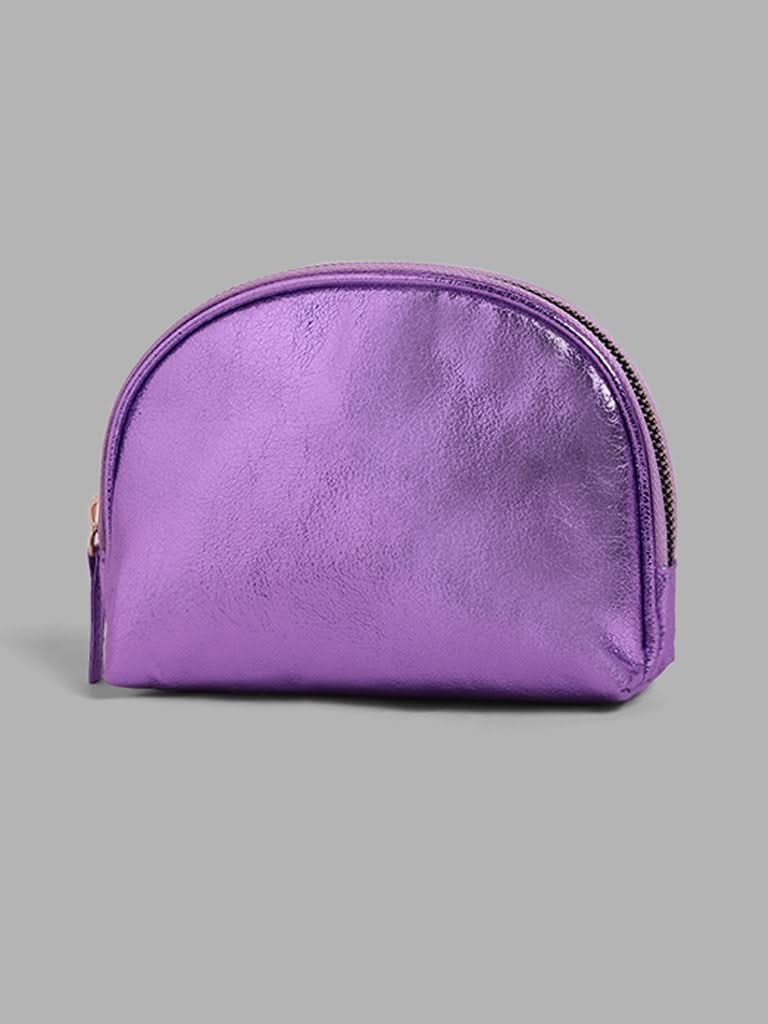 Studiowest Metallic Lavender Pouch