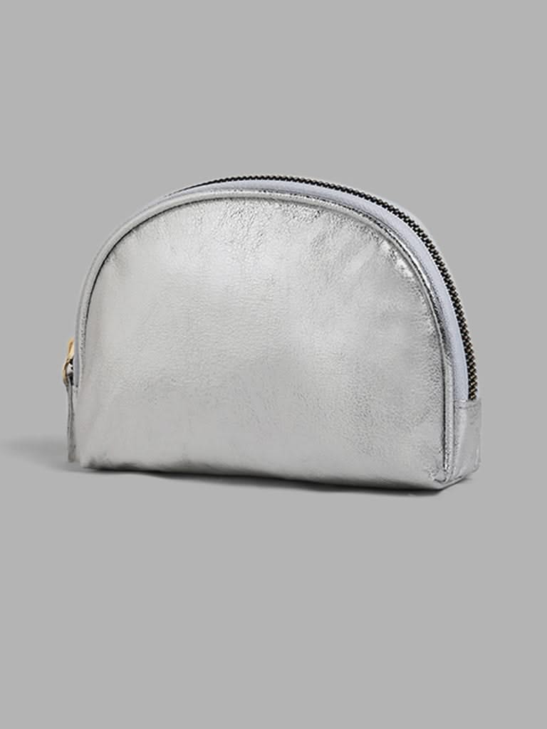 Studiowest Metallic Silver Pouch