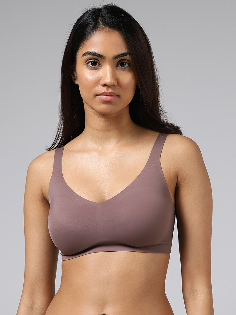 Wunderlove Brown Full Coverage Invisible Bra