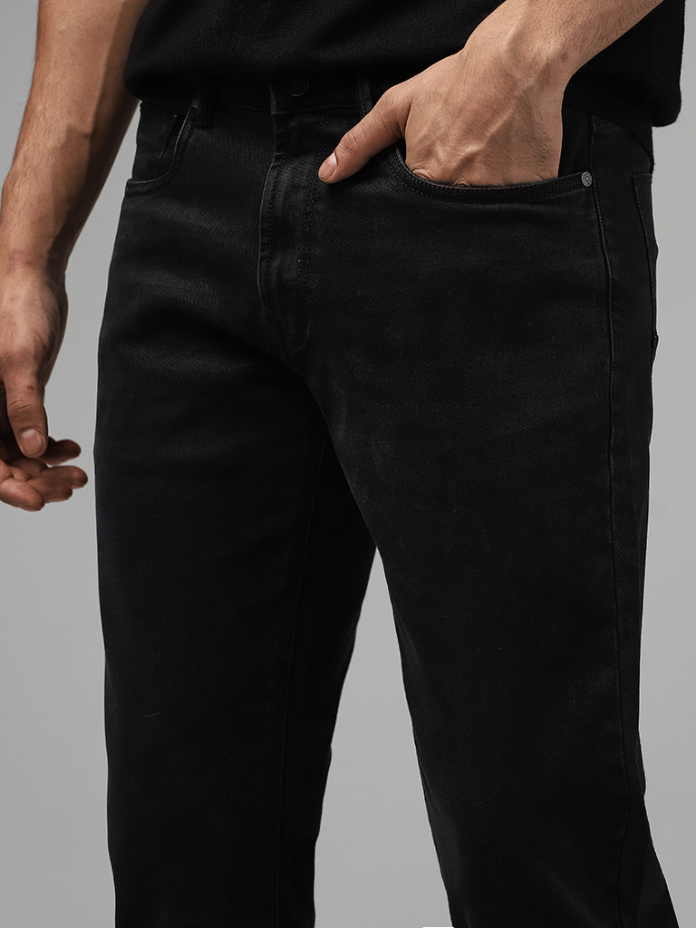 Ascot Black Relaxed - Fit Mid - Rise Jeans