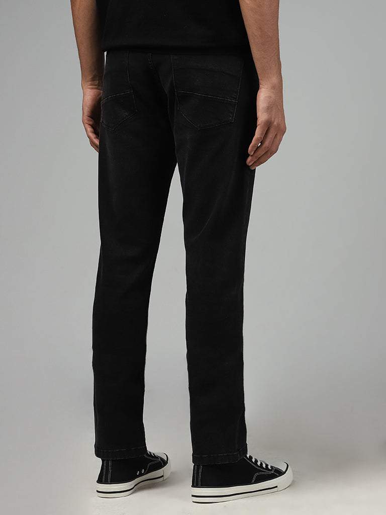 Ascot Black Relaxed - Fit Mid - Rise Jeans