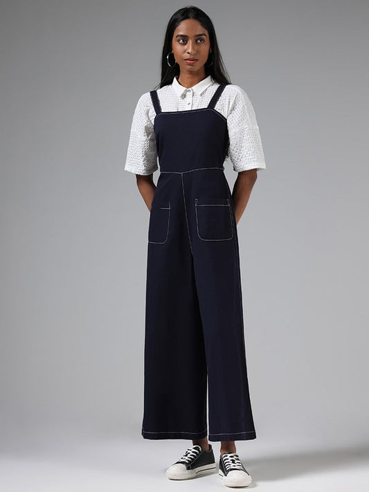 Nuon Blue Denim Jumpsuit