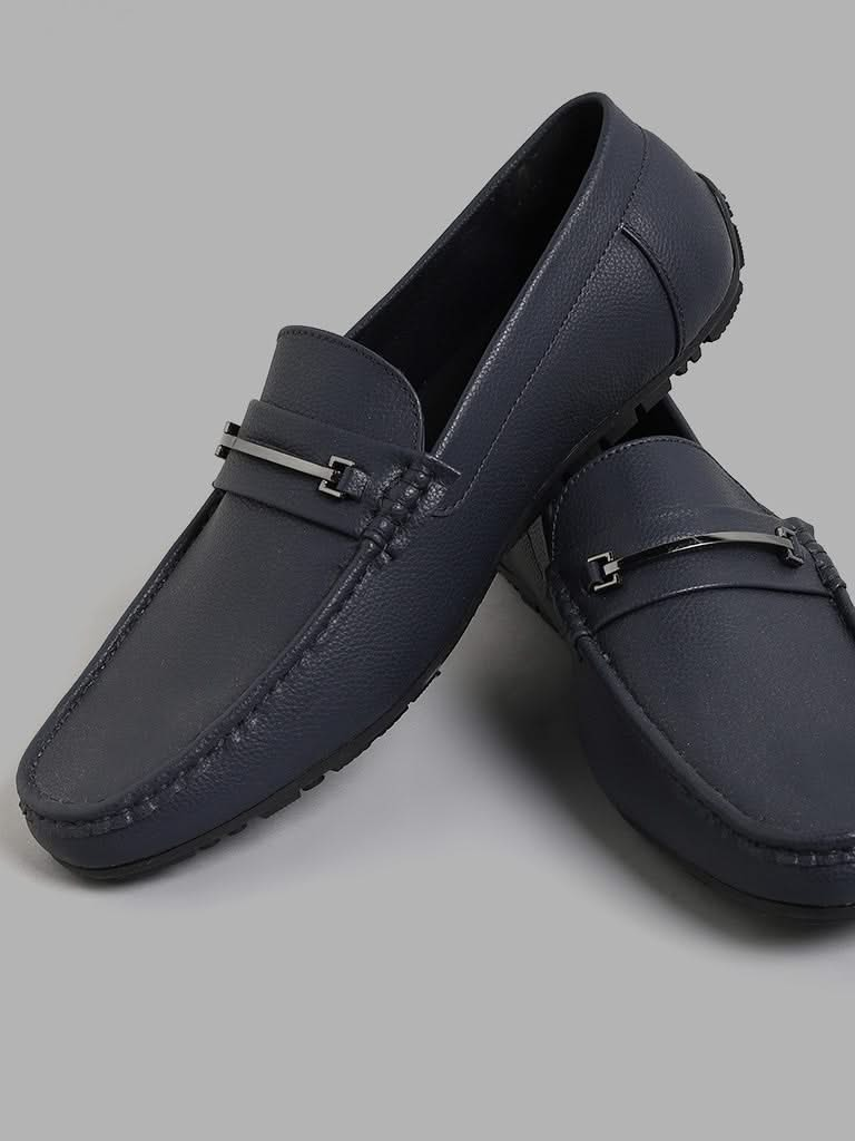 SOLEPLAY Navy Trim Loafers