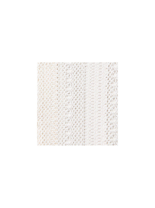 ETA Off White Crochet Cotton Resort-Fit Shirt