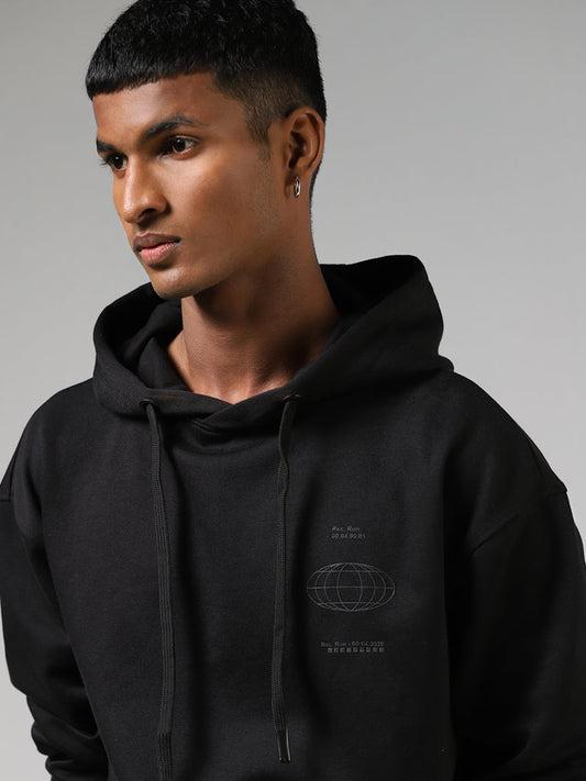 Studiofit Black Hoodie Sweatshirt