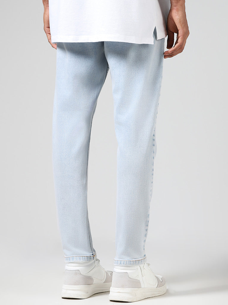 Nuon Light Blue Slim - Fit Mid - Rise Jeans