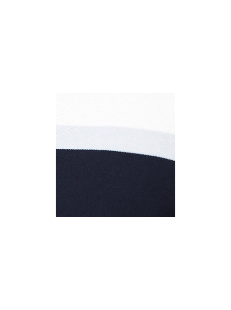 WES Casuals Sage Striped Cotton Blend Slim-Fit Polo T-Shirt