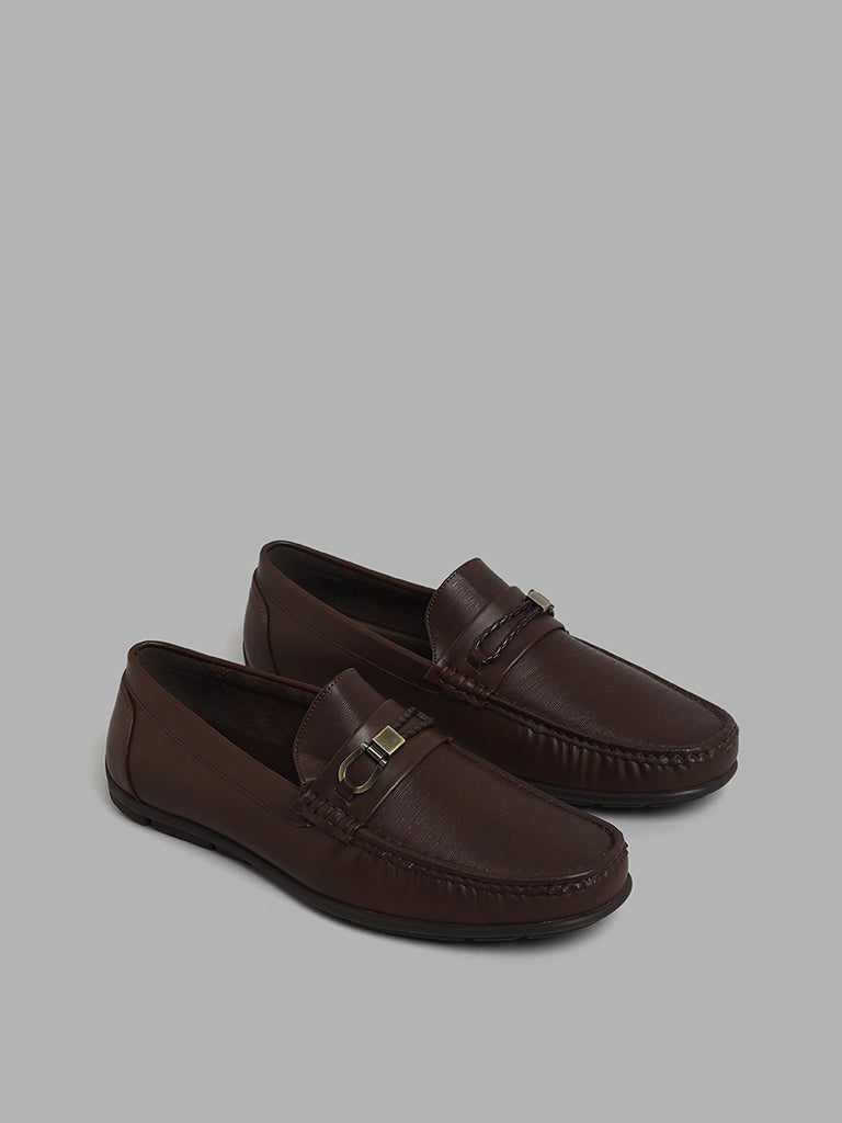 SOLEPLAY Dark Brown Formal Loafers