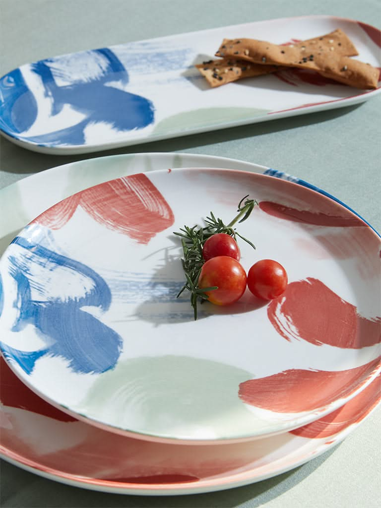 Westside Home Multicolour Quick Sand Dinner Plate