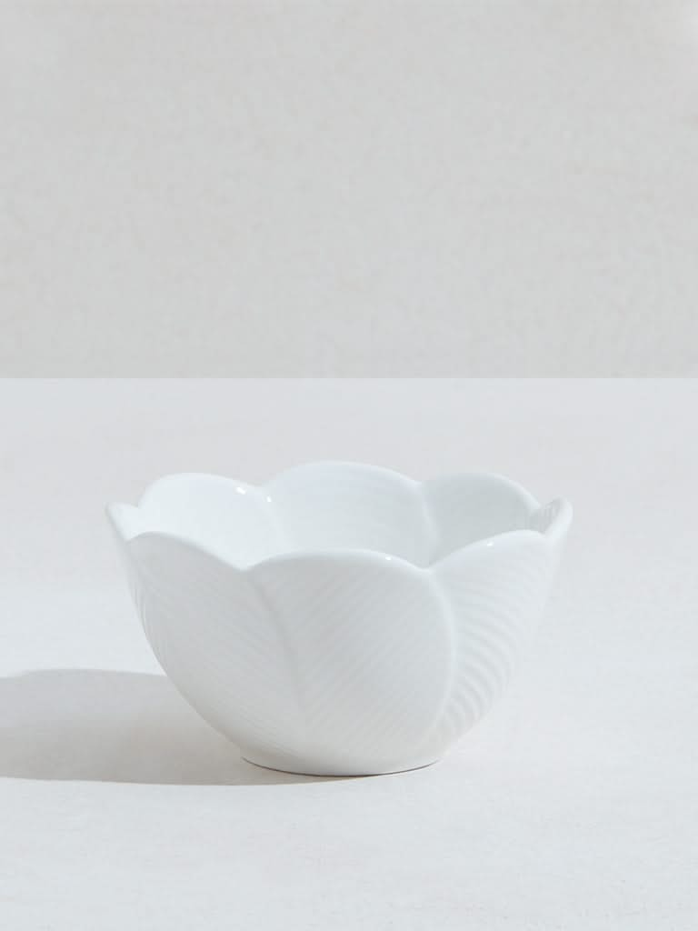 Westside Home White Tropical Small Bowl