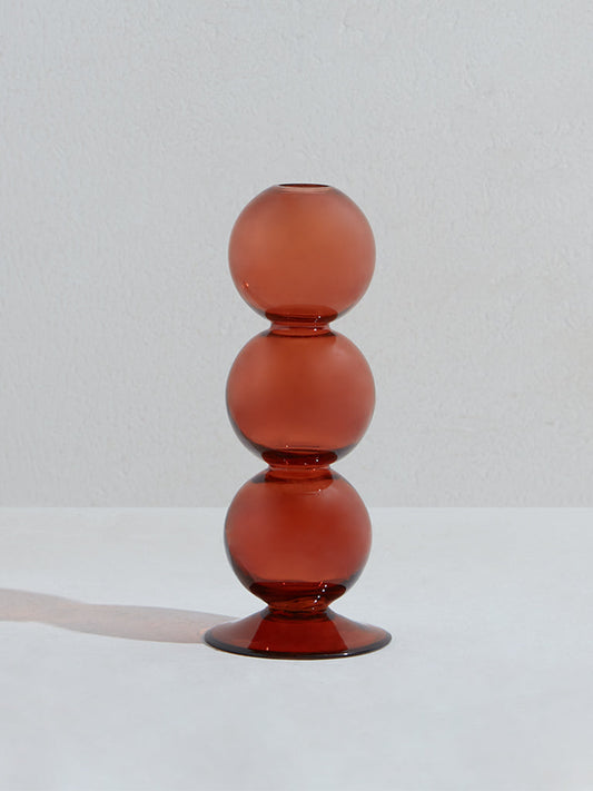 Westside Home Amber Bubble Vase