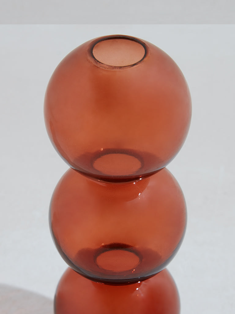 Westside Home Amber Bubble Vase