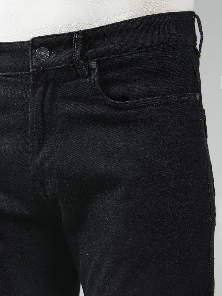 Ascot Black Relaxed - Fit Mid - Rise Jeans