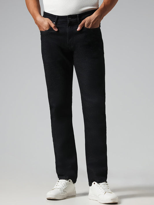 Ascot Black Relaxed - Fit Mid - Rise Jeans