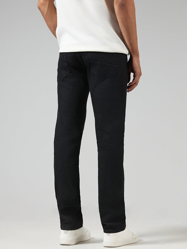 Ascot Black Relaxed - Fit Mid - Rise Jeans