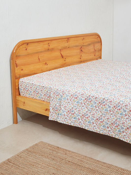 Westside Home Multicolor Floral Print Double Comforter