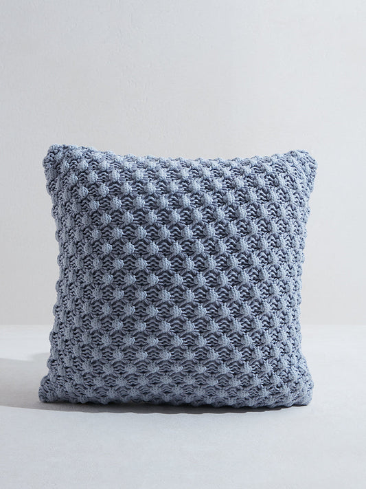 Westside Home Aqua Popcorn Textured Cushion Cover