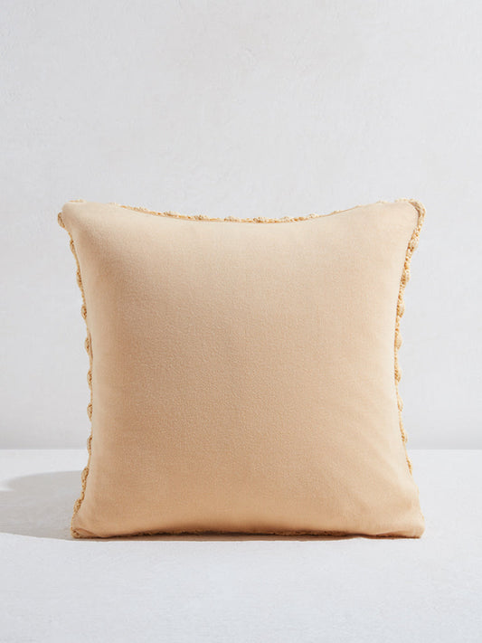 Westside Home Mustard Popcorn Textured Cushion Cover