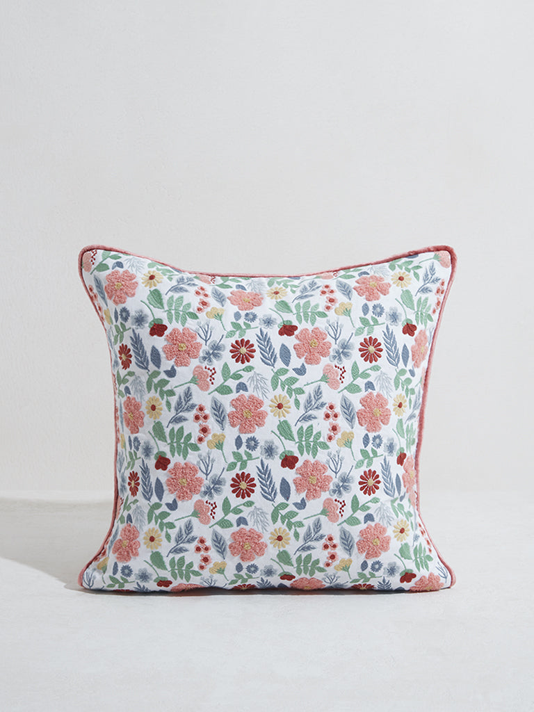 Westside Home Multicolour Ditsy Floral Cushion Cover