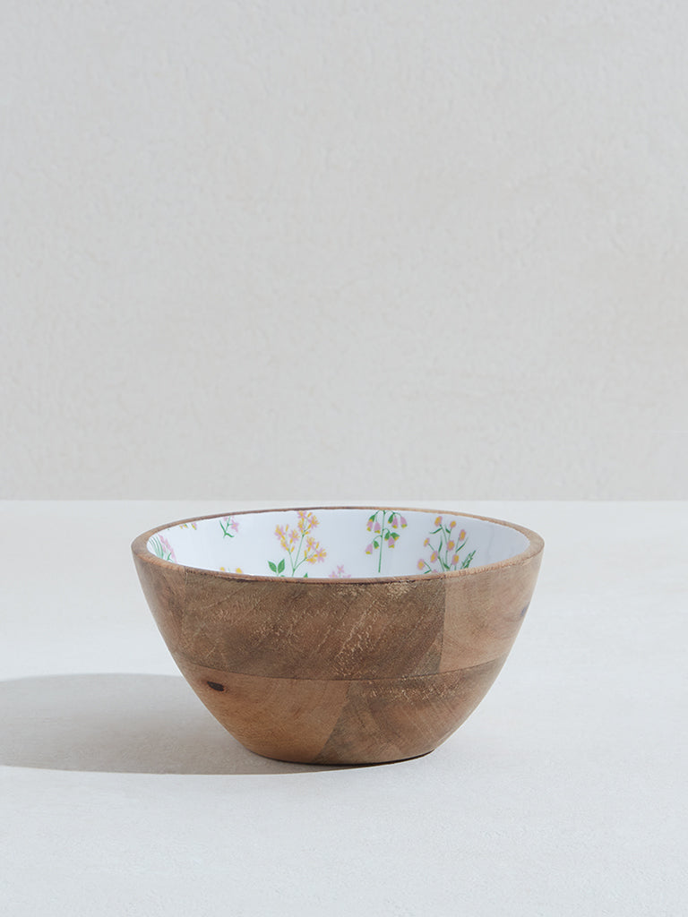 Westside Home Multicolour Floral Design Small Bowl