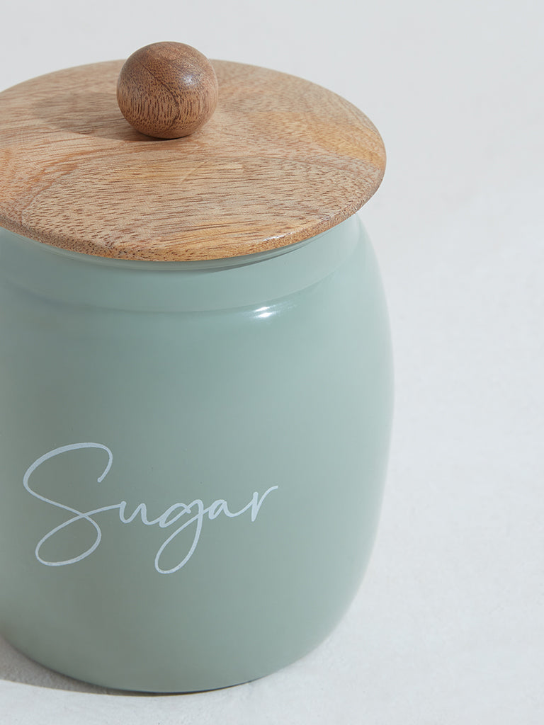 Westside Home Mint Sugar Canister