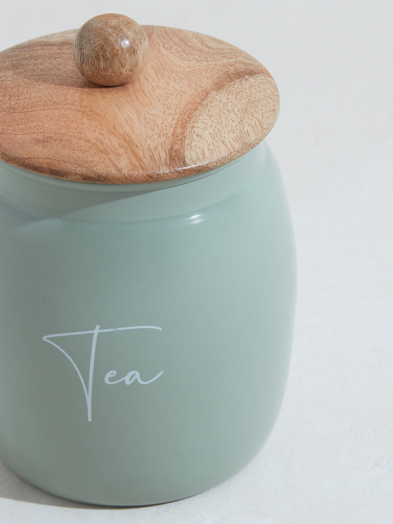 Westside Home Mint Tea Canister